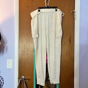 NWT leopard joggers